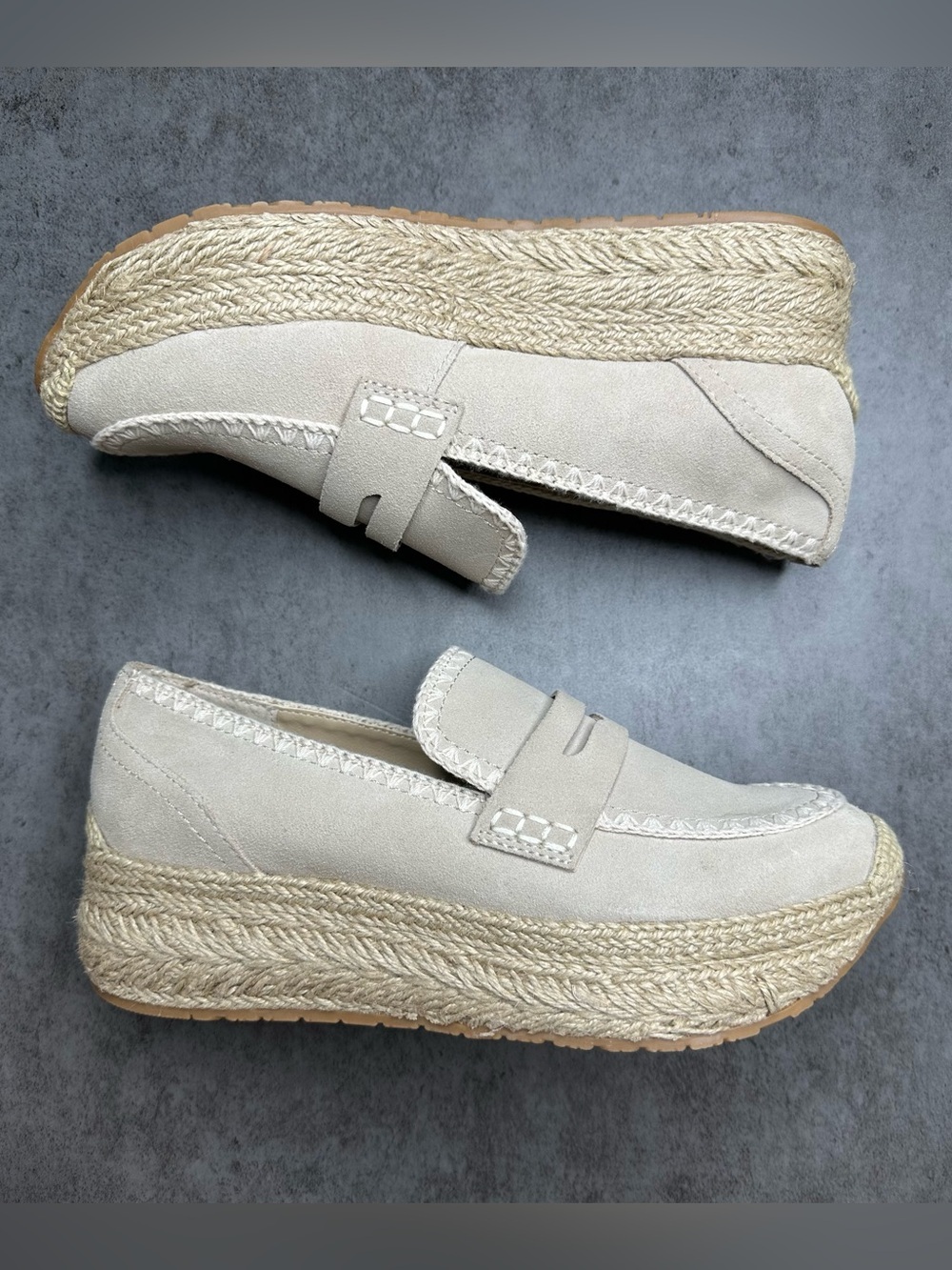 Dolce Vita Jeeta Platform Espadrille Loafers Women’s Size 9